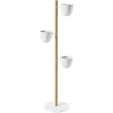Nacario Umbra Çiçekçi And Çiçek Standı, Bağımsız Çiçek Saksısı Tutucu, Sukkulentler, Hava Bitkileri, Oda Bi