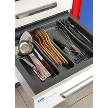 Nacario Almital 55X49 Cm_antrasit Plastik Desenli Kepçelik (50X40 Cm'e Kadar Kesilebilir.) Maket Bıçağı Hed