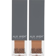 Nacario Yaşlanma Karşıtı Içeren Nemlendirici SPF15+ Fondöten - Anti Aging Foundation 510 Deep Peach