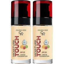 Nacario Moisture Touch Foundation No: 101 - Hyaluronik Asitli Nemlendirici Fondöten Spf 20-30 M