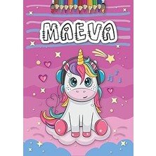 Nacario Maeva: Livre De Coloriage Personnalisé Pour Maeva | Licorne | Cadeau D'anniversaire Pour Fille ...