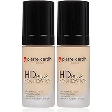 Nacario Hd Blur Pürüzsüz Görünüm Veren Mat Fondöten (Fair, 30 Ml) (2 Paketi)