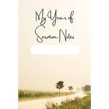 Nacario My Year Of Sermon Notes - Journal: Trees Cover
