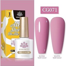 Nacario Born Pretty 10 ml Sılky Whıte Serisi Kalıcı Oje CG071 (55845) 2674