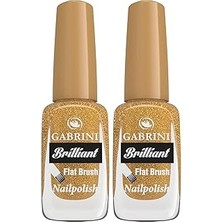 Nacario Gabrini Brillant Nail Polish B08 1 Paket (1 x 1 Adet) 2li Paket