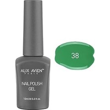 Nacario Alix Avien Uv Kalıcı Koyu Yeşil Jel Oje 38 - Gel Polish - 12 ml