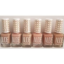 Nacario Pastel Nude Oje 6'lı Set