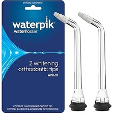 Nacario Waterpik Beyazlatıcı Ortodontik Başlık, Tellerinin Temizliği Için Yedek Başlık, Protez, 2'li Pa