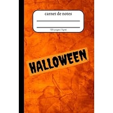 Nacario Carnet De Notes: Carnet De Notes Esthétique À Larges Lignes 6x9 Pouces (Superior Halloween Boys Cov