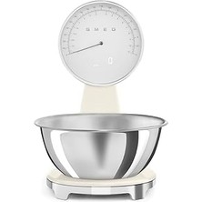Nacario Smeg 50's Analog Mutfak Tartısı Krem