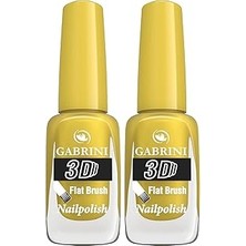 Nacario Gabrini 3D Nail Polish 49 1 Paket (1 x 1 Adet) 2li Paket