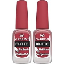 Nacario Gabrini Matte Nail Polish M11 1 Paket (1 x 1 Adet) 2li Paket