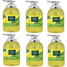 Nacario Zeytinyağlı Çeşme Limonu Köpük Sabun 500 ml x 6