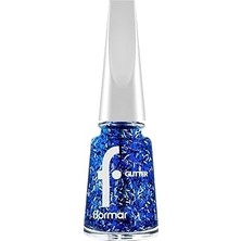 Nacario Yoğun Simli Şeffaf Oje - Glitter Nail Enamel - GL07 Sapphire Shine - 8682536049832
