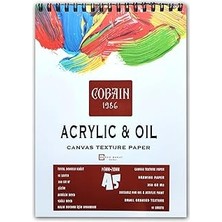 Nacario Cobain 1986 Akrilik Boyama Defteri (A3)