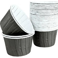 Nacario Dolphin Siyah Muffin Kek Kapsülü 50LI