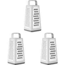 Nacario Zwilling Z-Cut Ayakli Rende, Gri 3lü Paket