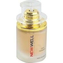 Nacario New Well Cover Tüm Ciltlere Uygun Foundation Kapatıcı Fondöten 2 (30 Ml)