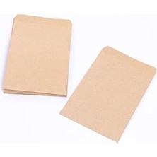 Nacario Bimotif Kraft Tohum Zarfı, 9X12 cm 5 Adet