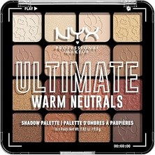Nacario Professional Makeup, Nihai Gölge Paleti, Göz Farı Paleti - Sıcak Nötrler