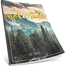 Nacario Dékokind® Blanko Notizbuch: Ca. A4-Format • 100 Seiten Mit Inhaltsverzeichnis • Perfekt Als Zeichen