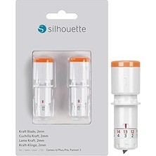 Nacario Silhouette Cameo Güçlü Bıçak, 2 Mm, 2 Adet