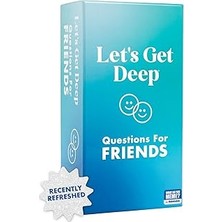 Nacario What Do You Meme - Let's Get Deep: Arkadaşlar Versiyonu, 400 Soru Kartlı Parti Oyunu