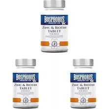 Nacario Bosphorus Köpekler Için Çinko Biotin Tablet (3 Paketi)