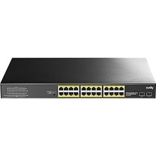Nacario Cudy GS1028PS2 2 Port Sfp, Vlan, Cctv, 24 Port Gigabit 300W Poe+ Metal Switch