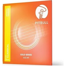 Nacario Pitbull Gold Seri Normal Klasik Gitar Teli Set Pena Hediyeli Gcg Nt