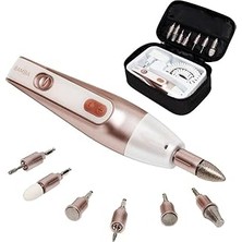 Nacario Cecotec Bamba Pinkycare 700 Perfect Nails Elektrikli Manikür Pedikür Seti, Yedi Değiştirilebilir