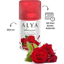 Nacario Alya Nature's Scents Rose- Gül Oda Kokusu Yedek Makine Spreyi 250 ml