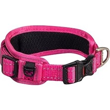 Nacario Rogz Utility Yastıklı Klasik Boyun Tasması Roze Large 20X30X42 cm
