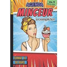 Nacario Agenda Minceur À Compléter 90 Jours: Carnet De Suivi Alimentaire Et Régime Pour Femme - Repas, Acti
