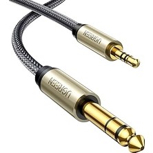 Nacario Ugreen 3,5 mm Jak, 6,35 mm Jak Kablosu, Aux Adaptörü, Stereo Ses Kablosu, Dijital Arayüz Enstrüman