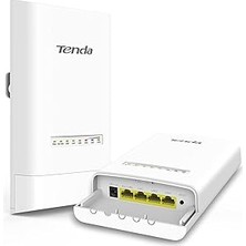 Nacario Tenda Os3 Dış Mekan Erişim Noktası (867 Mbit/s 5ghz, 4x 10/100 Mbit/s-Lan Bağlantı Noktası, 12DBI,