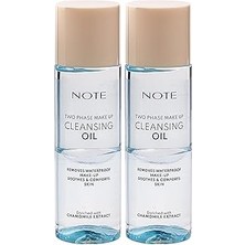Nacario Note Cosmetics Cleansing Oil Çift Bazlı Nemlendirici Makyaj Temizleme Yağı (2 Paketi)