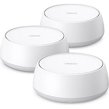 Nacario Tp-Link Deco BE25 3-Pack, BE3600 Mbps, 2× 2.5 Gbps Portlar, Ai Destekli Çoklu Işlem Kabiliyeti, 150