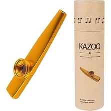 Nacario MK-01Y Metal Kazoo Kutulu Alüminyum Alaşım Sarı