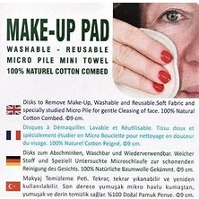 Nacario Makyaj Temizleme Peti, Tekrar, Tekrar Kullanılabilir, Tekrar, Tekrar Maki̇nede Yıkanabilir, Ekonomik