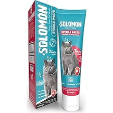 Nacario Solomon Sterile Paste 100 gr Kısırlaştırılmış Kediler Için Tüy Yumağı Önleyici Mineralli