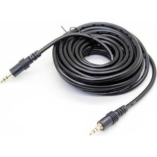 Nacario 5m Metre Aux Ses Kablosu Stereo Erkek Erkek 3.5 mm Steryo Kablo