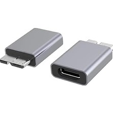Nacario Alfais 4570 USB Type C To Micro B USB Çevirici Dönüştürücü Adaptör