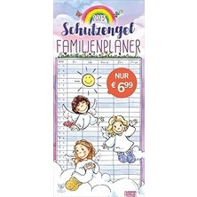 Nacario Schutzengel Familienplaner 2025: Times&more Kalender Mit 5 Spalten - Praktischer Familienplaner Für