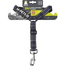 Nacario M-Pets Hiking 2ın1 Göğüs Tasmasi+Emni̇yet Kemerli̇ Tasma