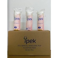 Nacario Ipek Makyaj Temizleme Pamuğu 70 Adet x 30 Paket