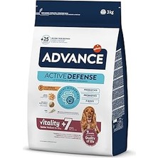 Nacario Medium Kıdemli Kuru Maması, 1'li Paket (1 x 3 kg