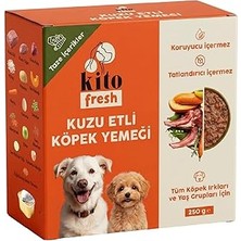 Nacario Kito Fresh Kuzu Etli YEMEĞI%100 Taze Içerikli Mama 250 gr