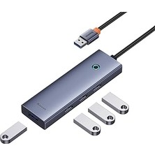 Nacario Os-Baseus Ultrajoy Series 4-Port Hub Space Grey（usba To Usb3.0 * 4）