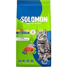 Nacario Solomon Yetişkin Somon'lu Süper 9 kg Somonlu - Hipoalerjenik - Düşük Tahıllı -